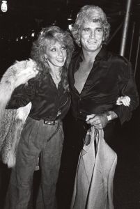 Michael Landon and girlfriend, Cindy, 1982, NY.jpg